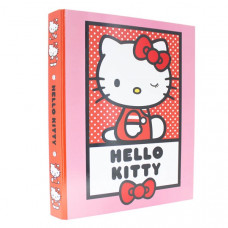 HELLO KITTY HEARTS & BOWS RING BINDER